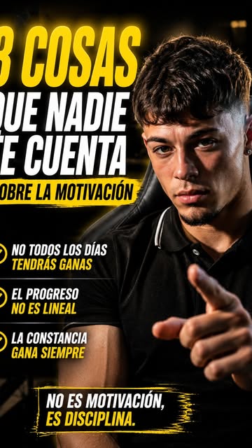 Vídeo de David Castro: 3 cosas que nadie te cuenta sobre la motivación