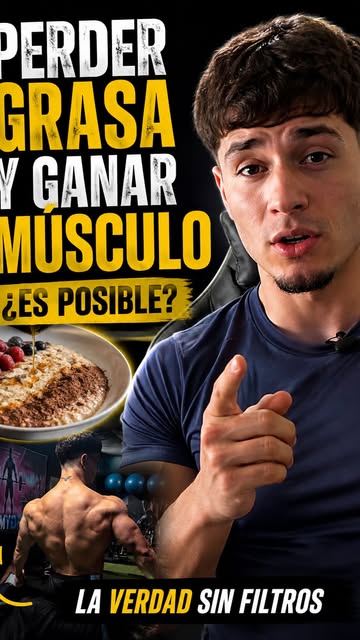 Vídeo de David Castro: Perder grasa y ganar músculo, ¿es posible?