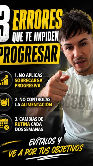 Vídeo de David Castro: 3 errores que te impiden progresar